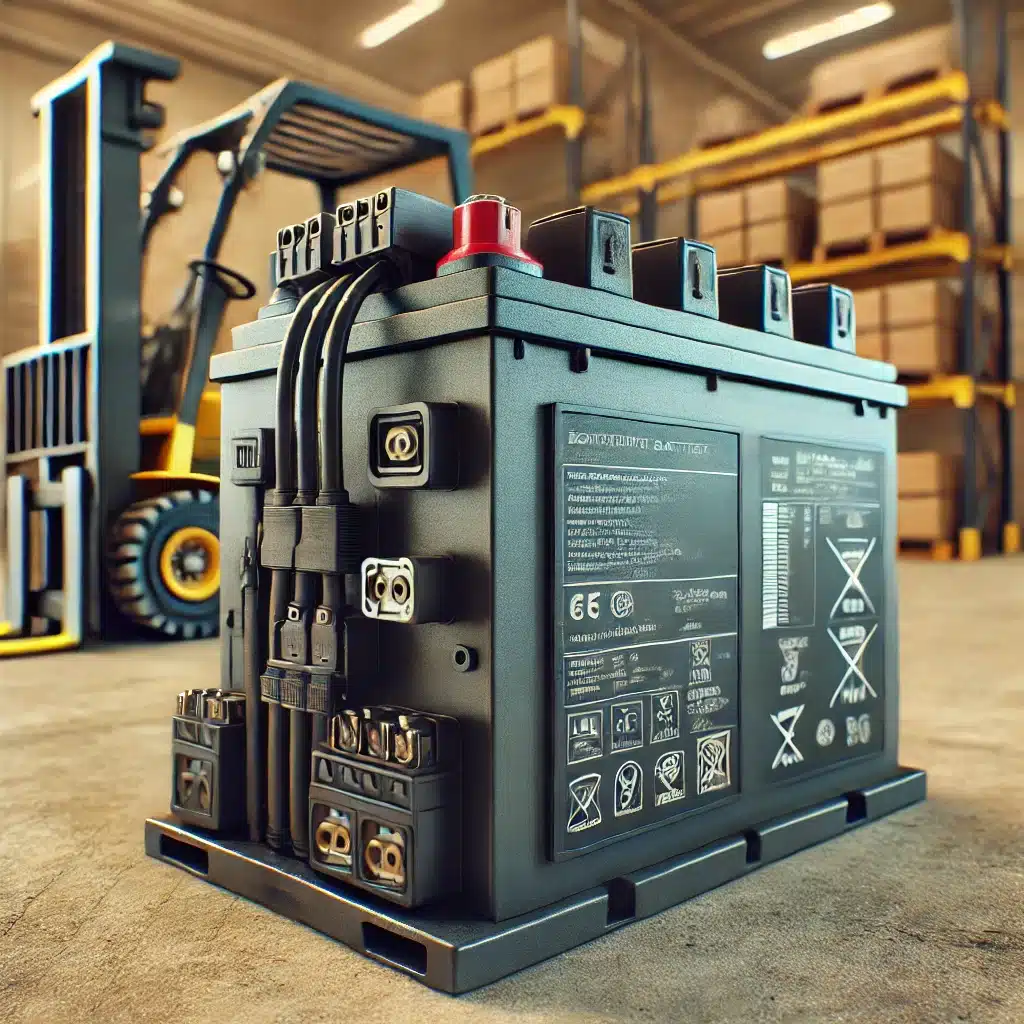 Bateria do wózka widłowego – rodzaje, typy oraz przeznaczenie 12 Bateria trakcyjna do wózka widłowego