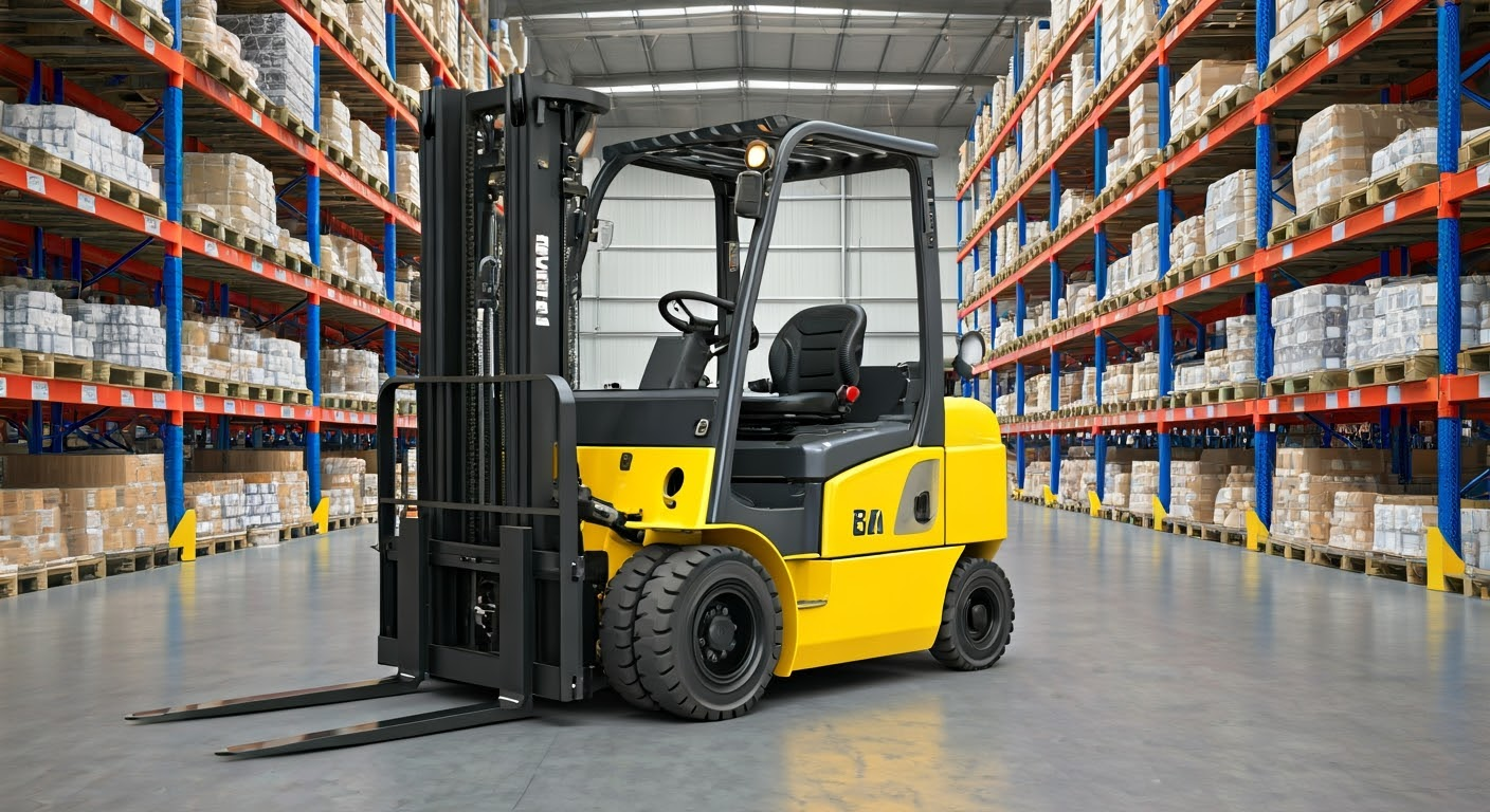 budowa wozka widlowego z jakich elementow sie sklada