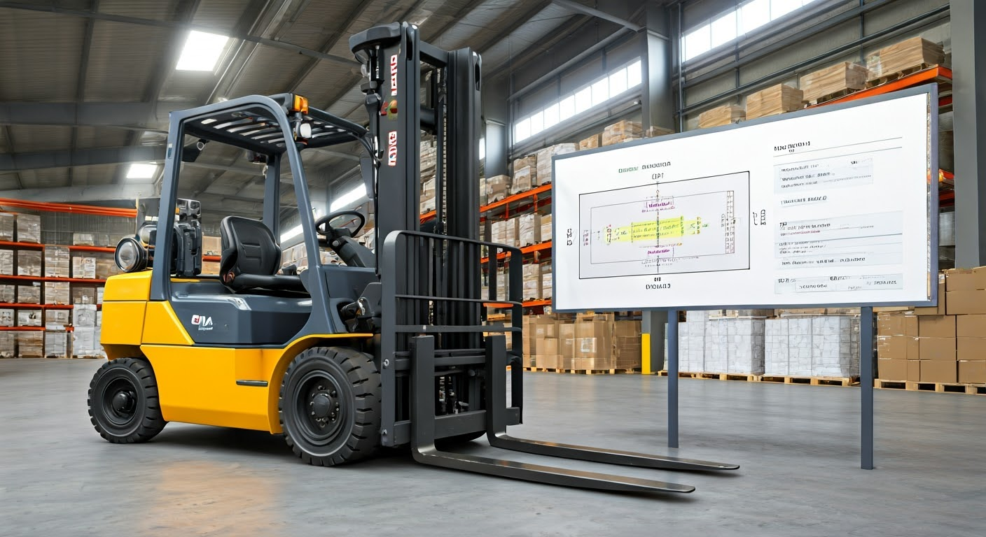 jak odczytac diagram udzwigu wozka widlowego