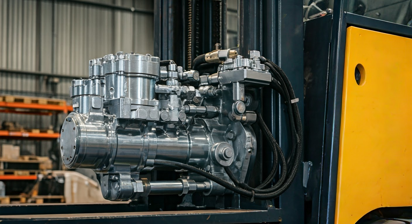 Układ hydrauliczny wózka widłowego - jak działa? 3 uklad hydrauliczny wozka widlowego jak dziala